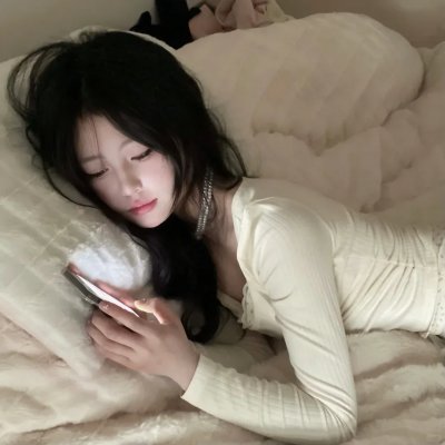 冬天的女子